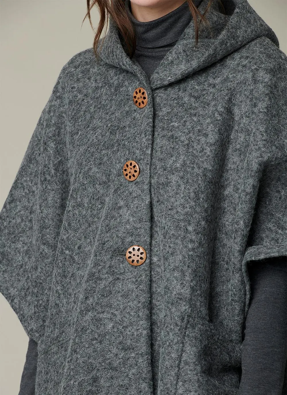Megan Wool Cape