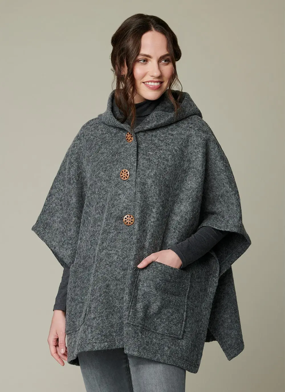 Megan Wool Cape
