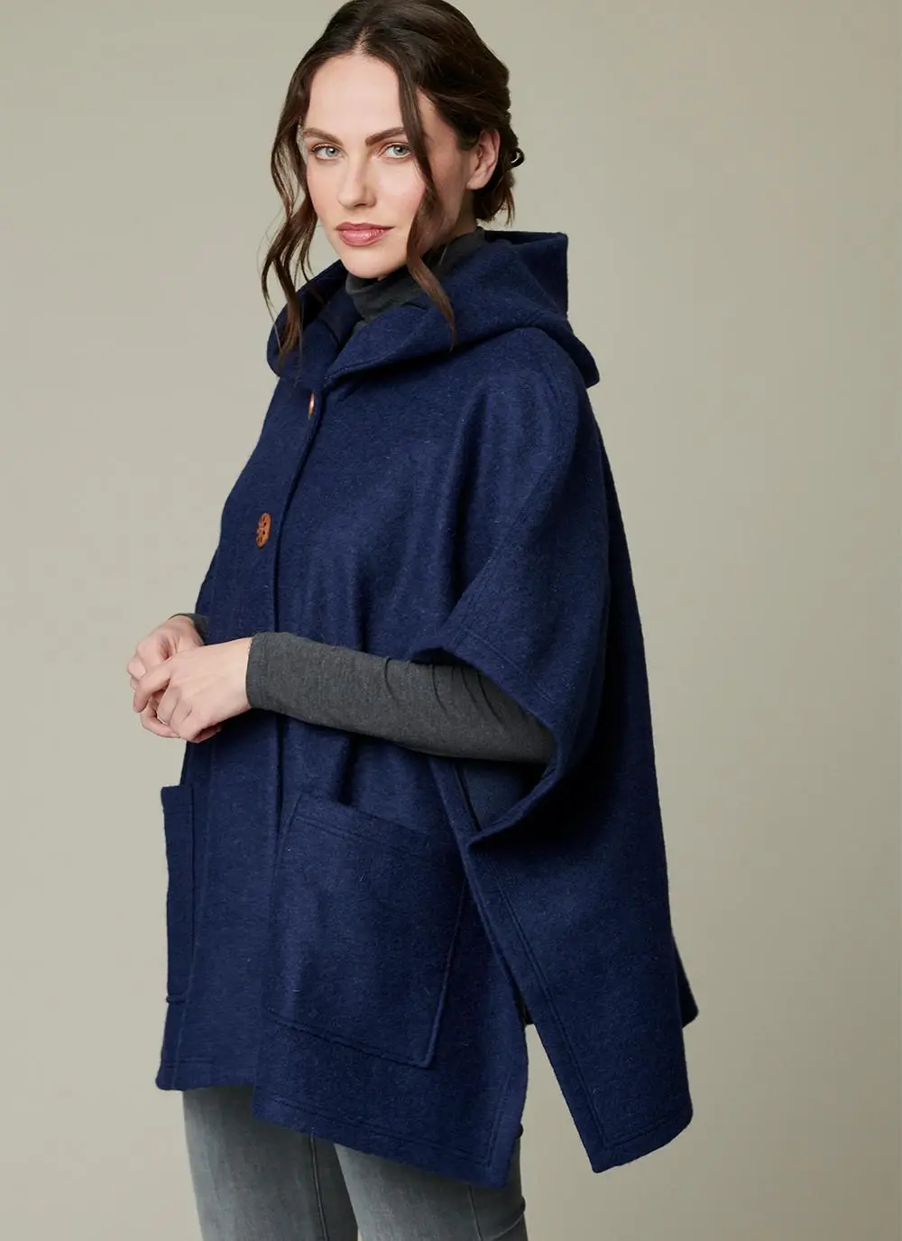 Megan Wool Cape