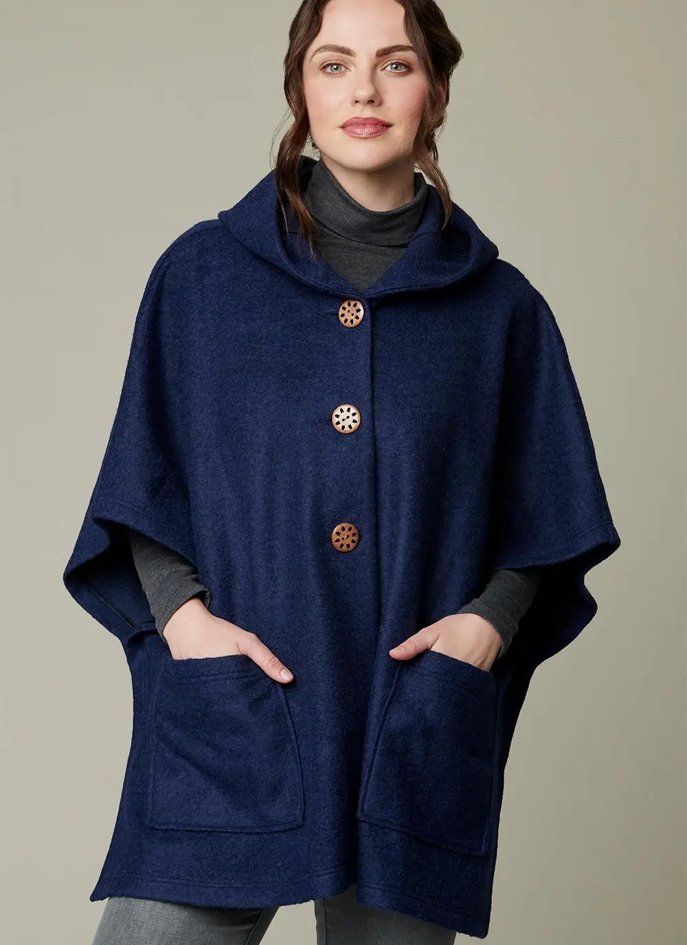Megan Wool Cape