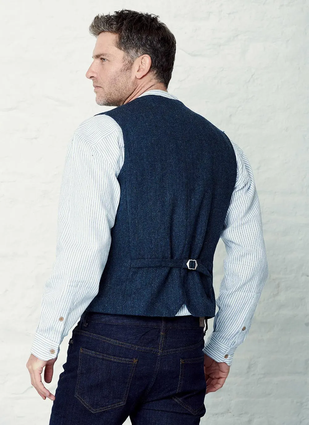 Danny Herringbone Waistcoat