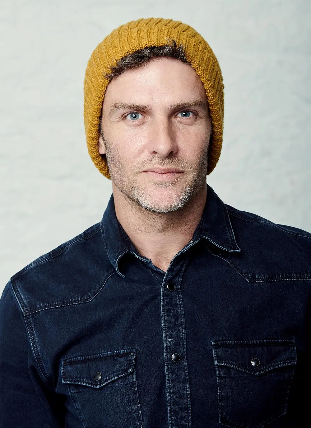 Fisherman Ribbed Herringbone Beanie