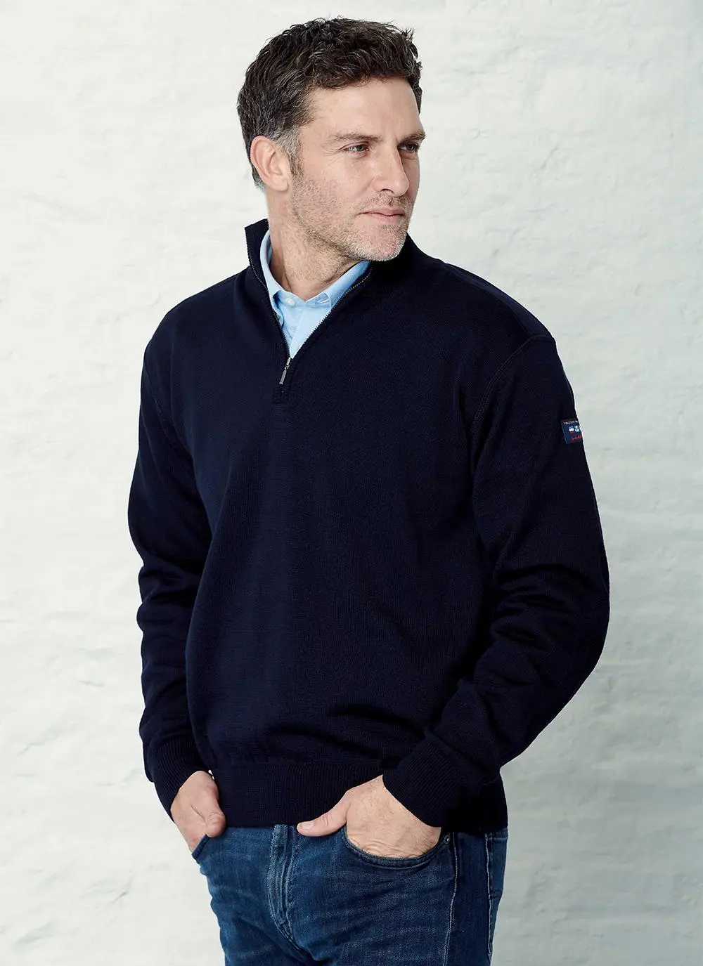 Men's Half Zip Sweater