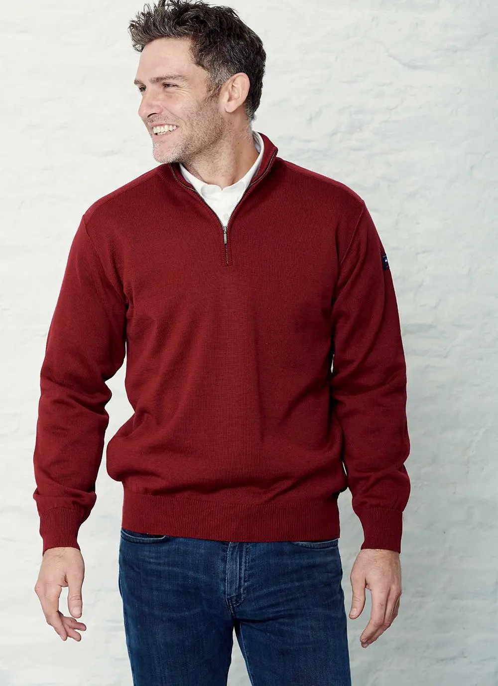 Men's Half Zip Sweater