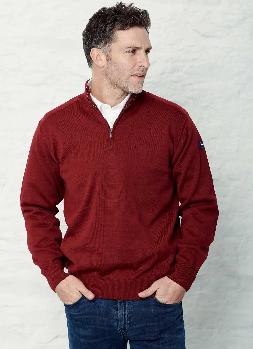 Men's Half Zip Sweater