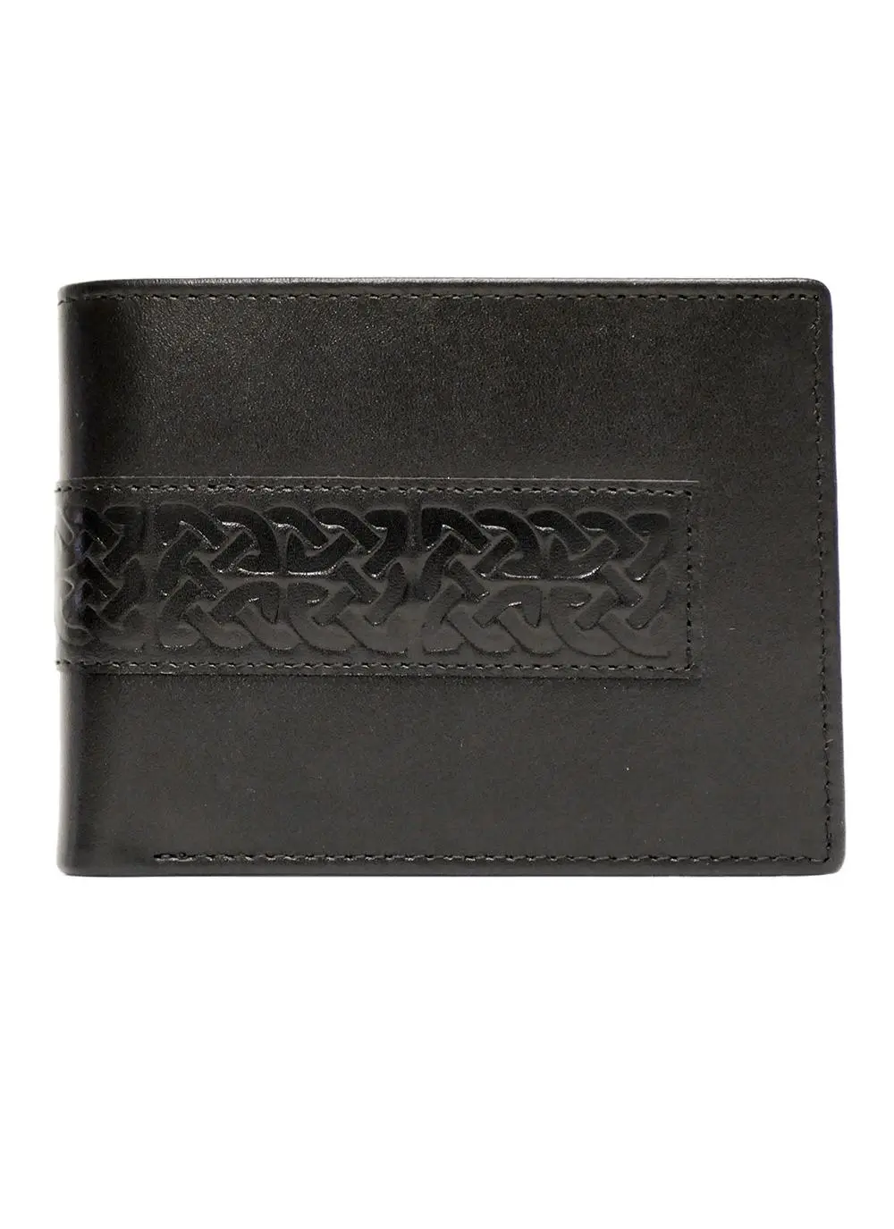 Black Leather Book of Kells Wallet | Blarney