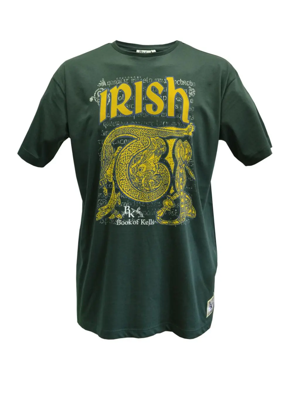 Men's Book of Kells Green T-Shirt