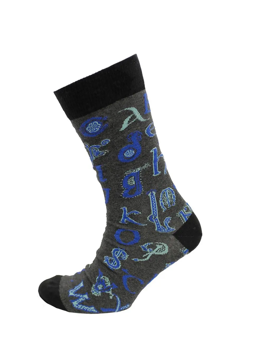 Set of 3 Men's Celtic Alphabet Socks
