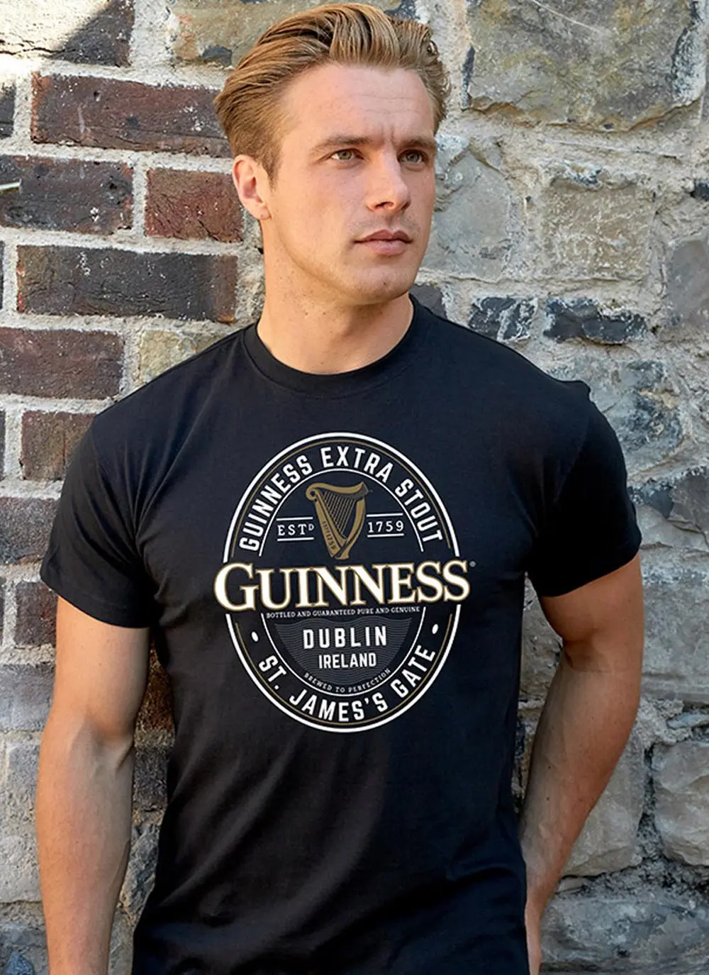 Men's Guinness Label T-Shirt