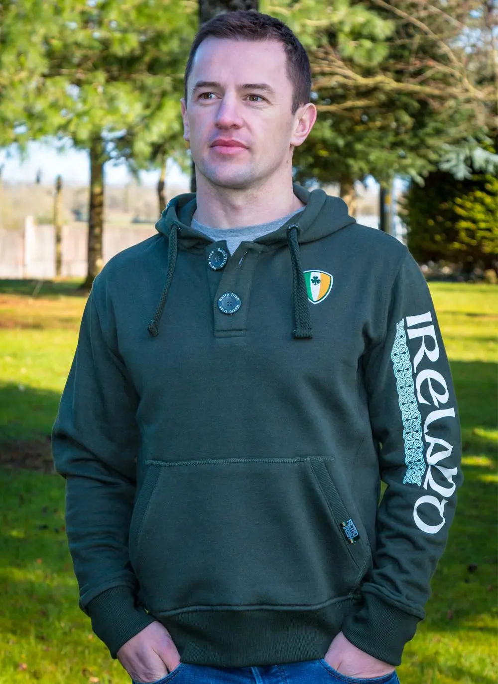 Men's Ireland Crest Hoodie