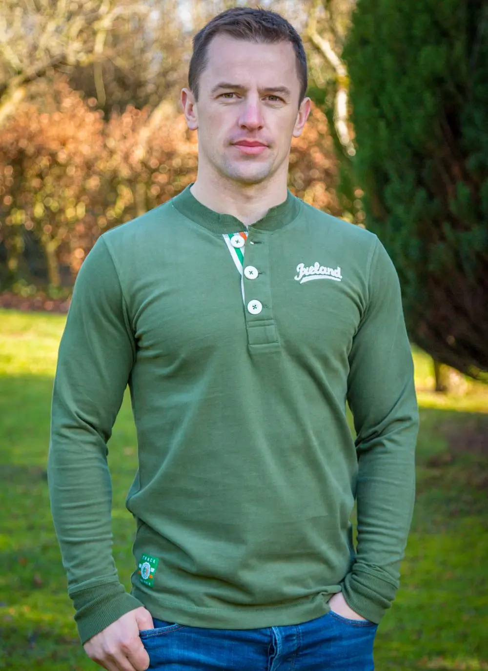 Men's Ireland Grandfather Long Sleeve T-Shirt