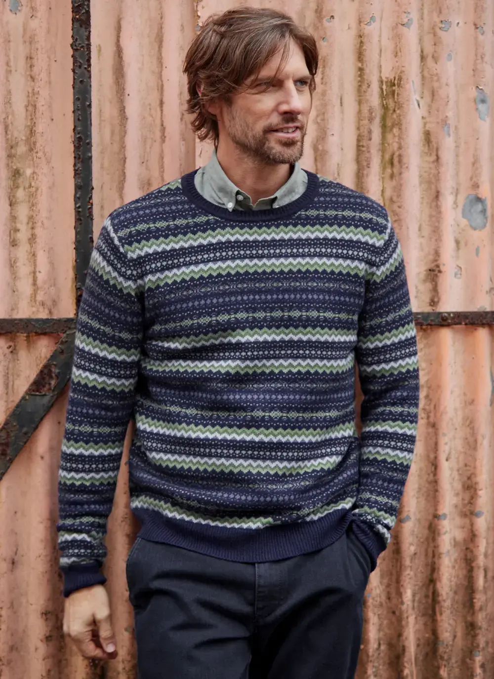 Fairisle Crew Neck 