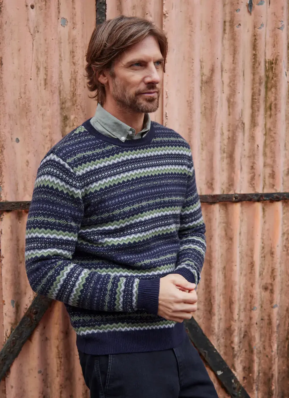 Fairisle Crew Neck 