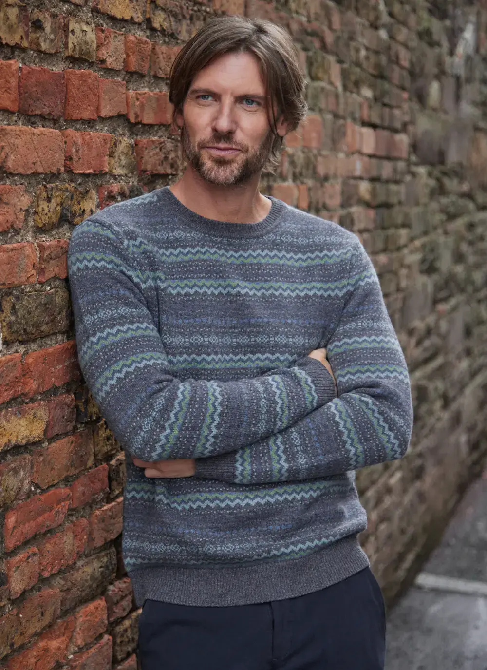 Fairisle Crew Neck 