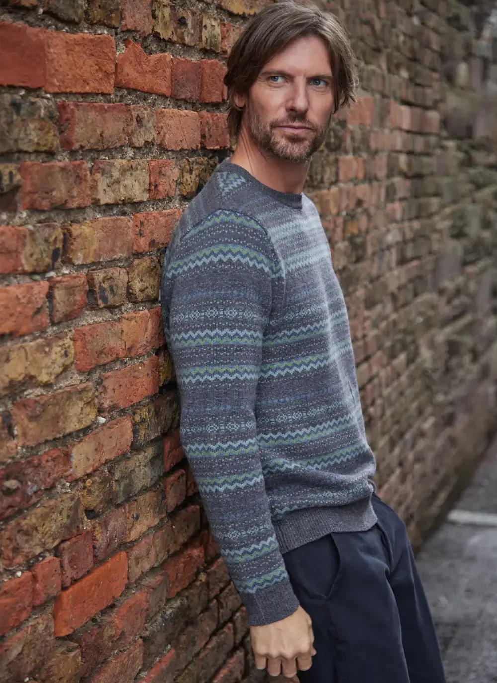 Fairisle Crew Neck 
