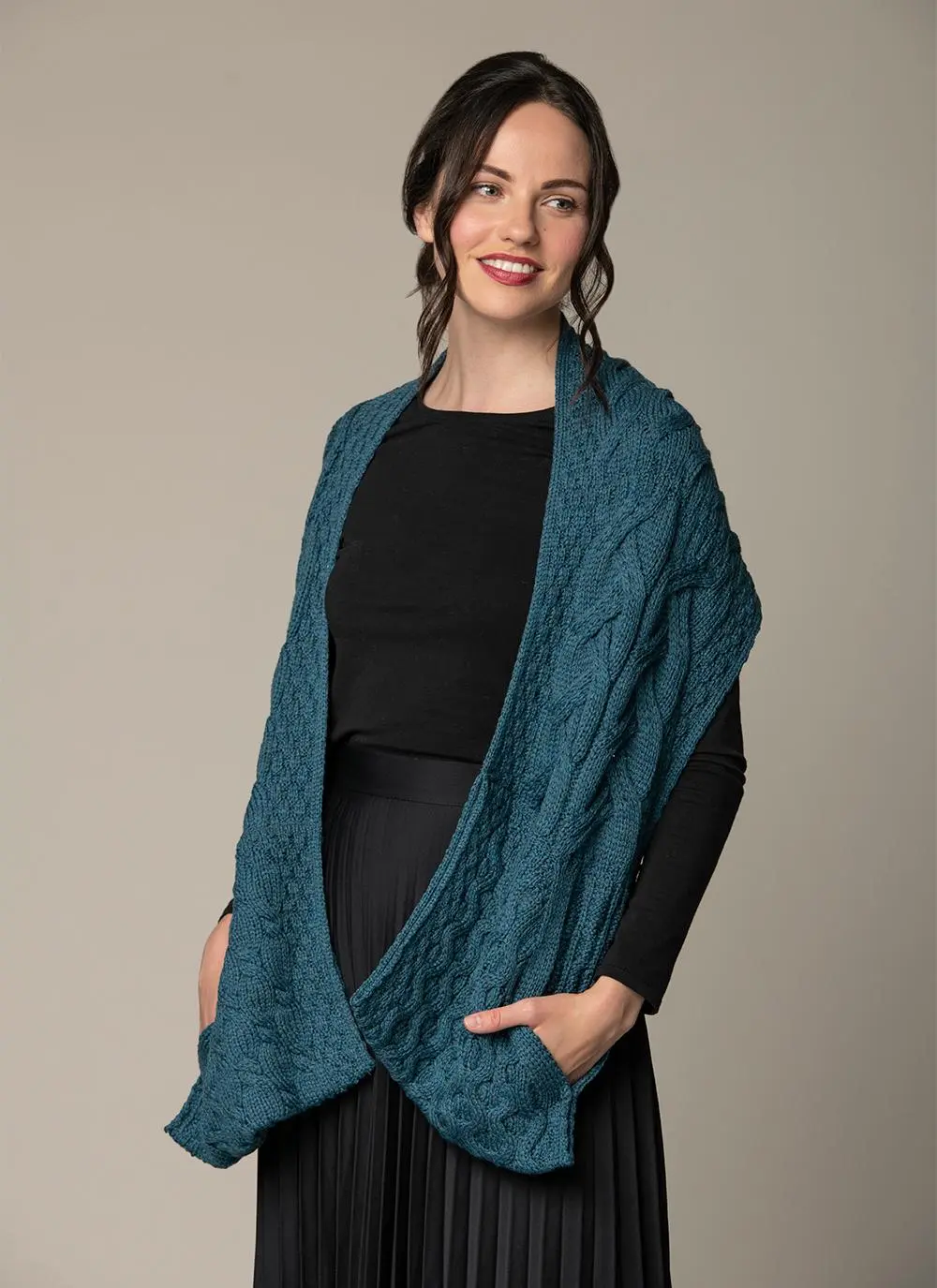 Supersoft Merino Wool Pocket Scarf