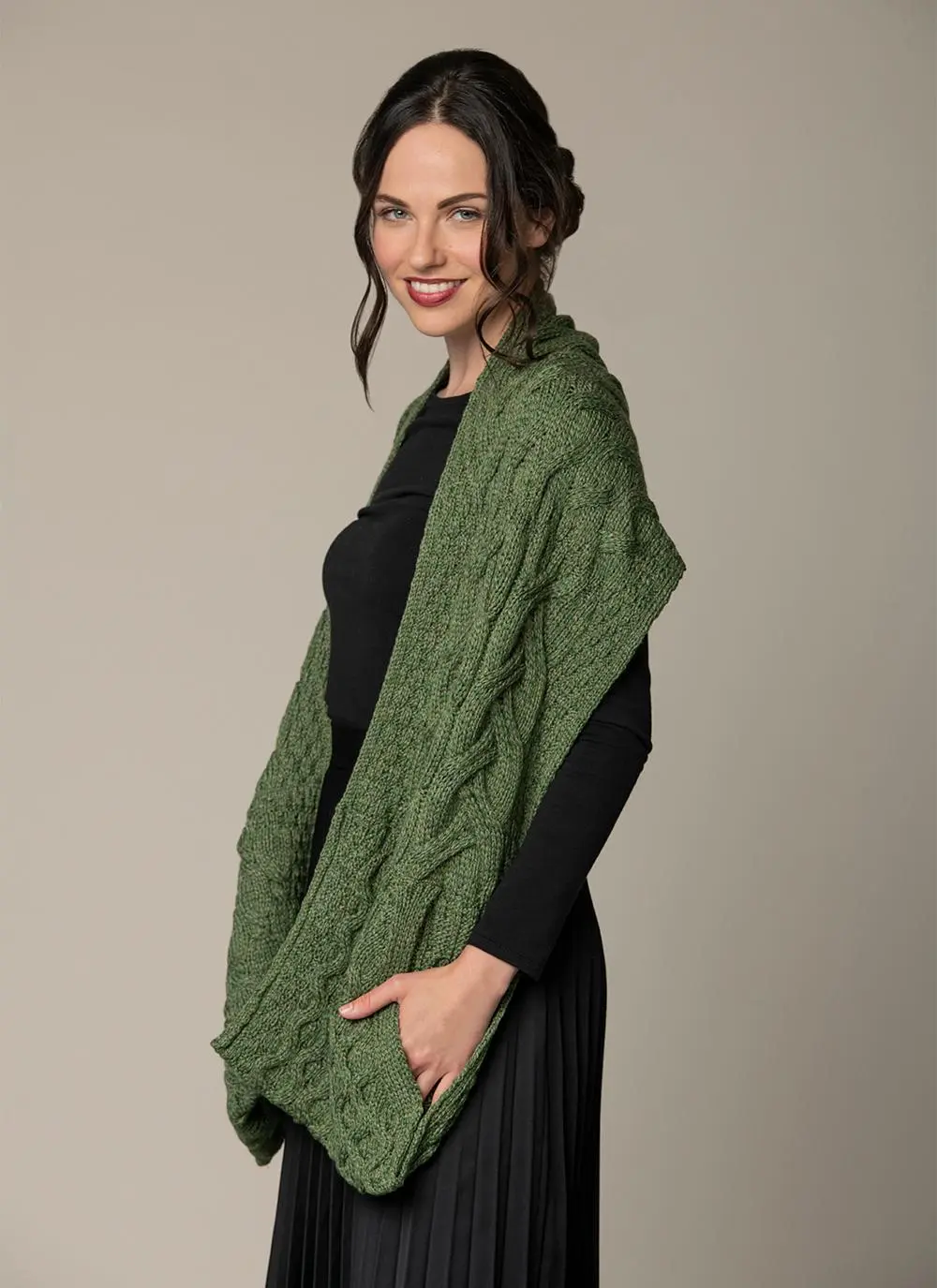 Supersoft Merino Wool Pocket Scarf