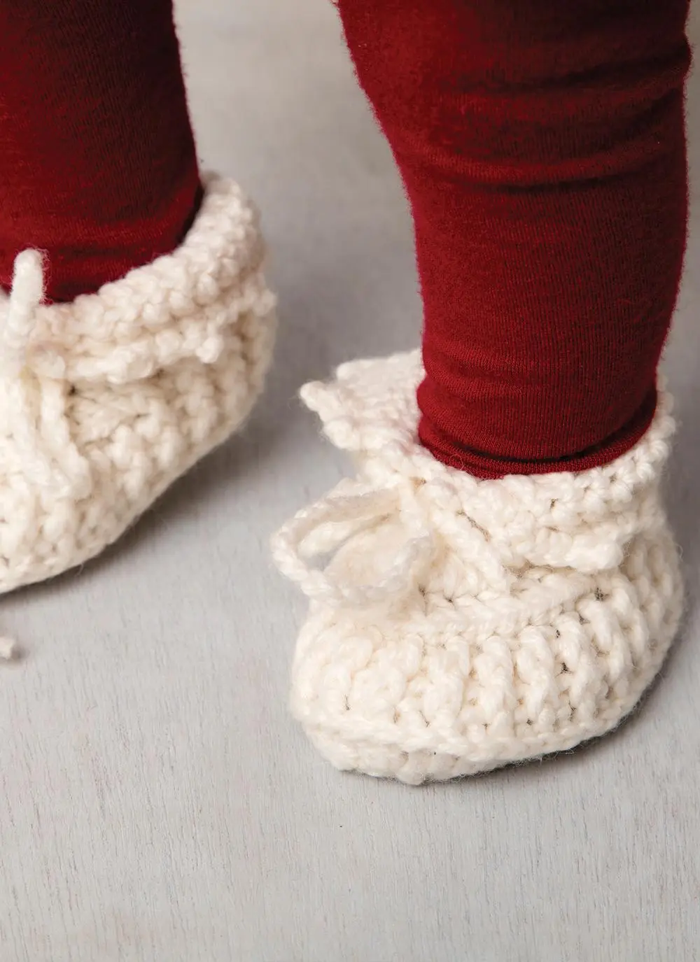 Baby Aran Booties