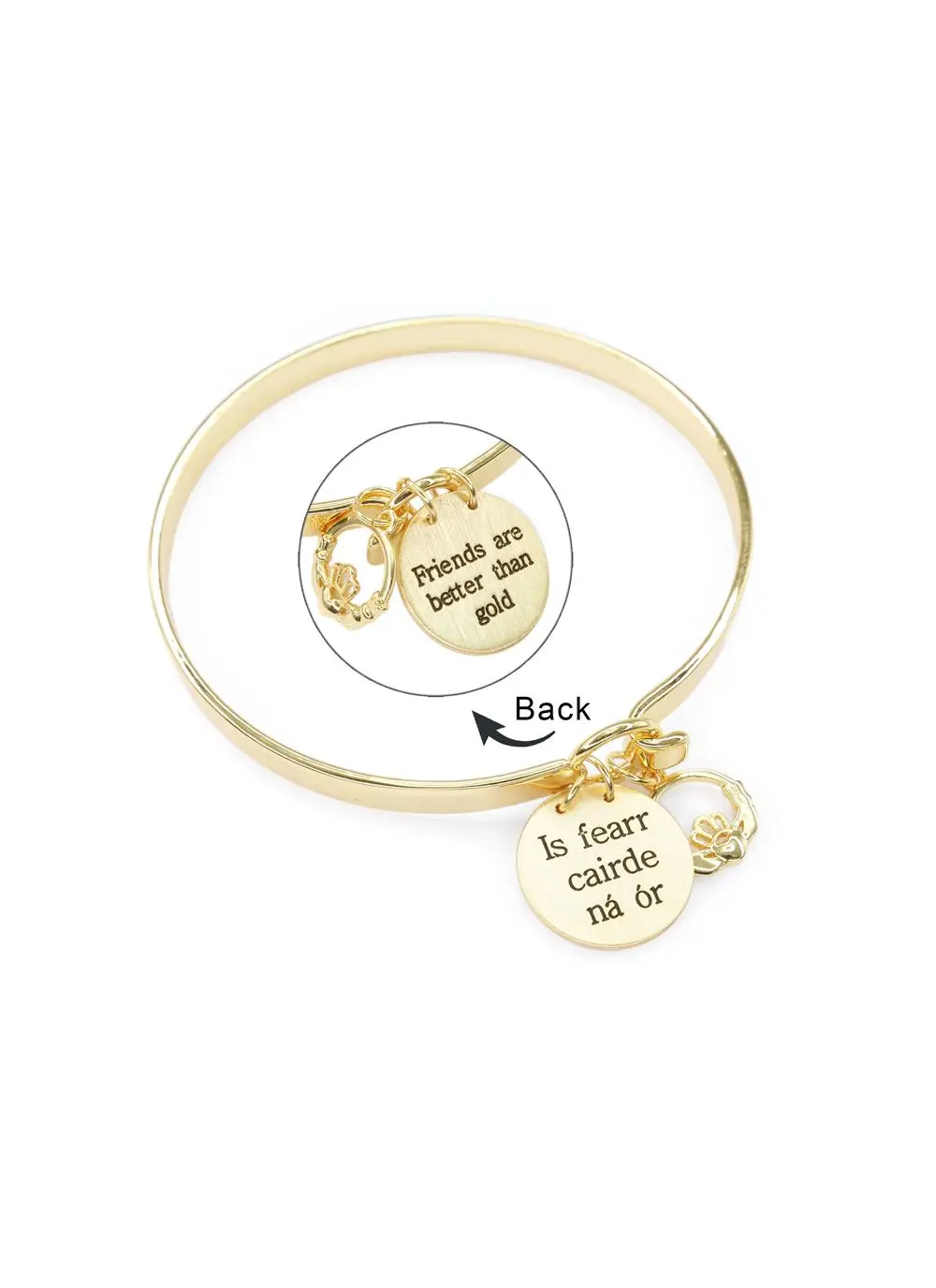 Friends Are Better Than Gold Bracelet