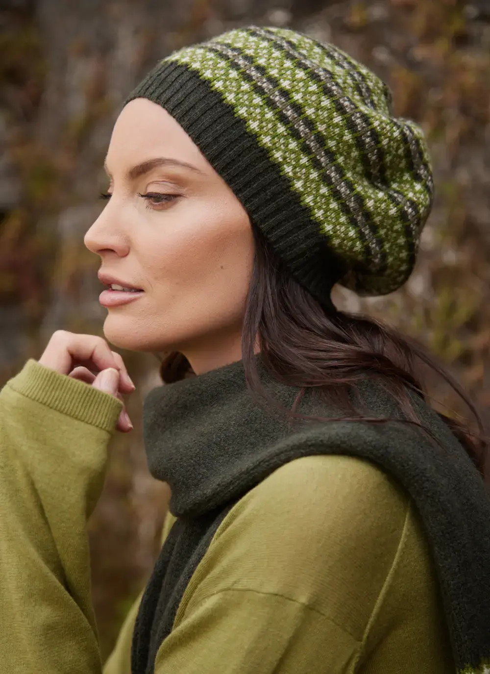 Morar Fairisle Beret