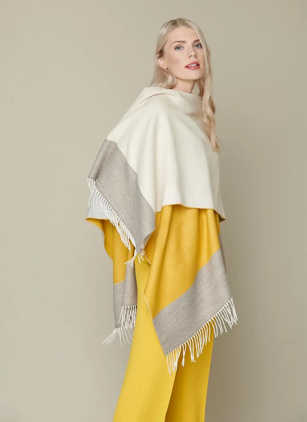 Mourne Four Square Shawl