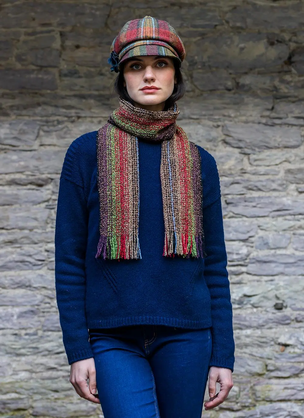 Mucros Wool Cashmere Skellig Scarf