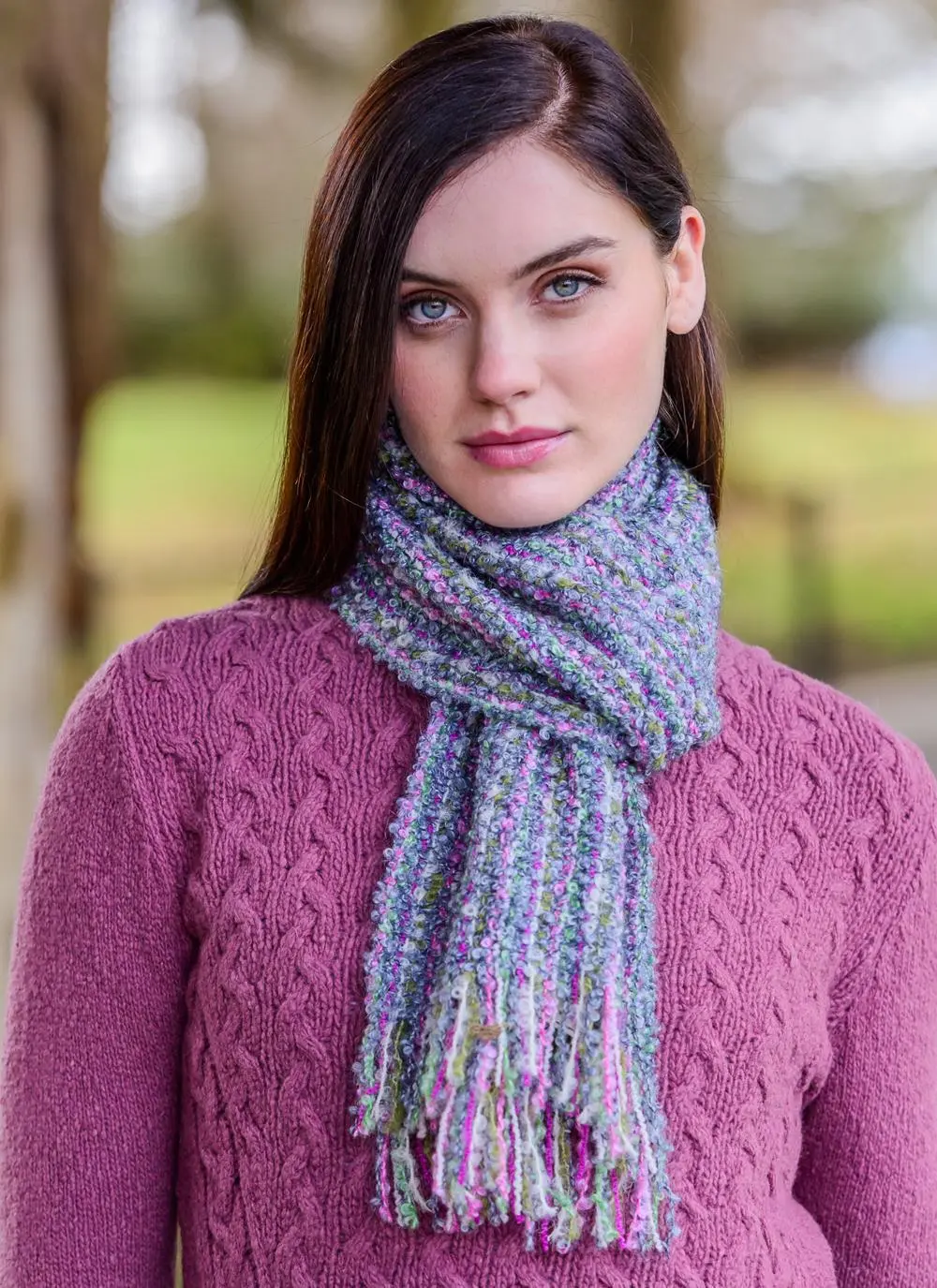 Mucros Mohair Viscose Scarf