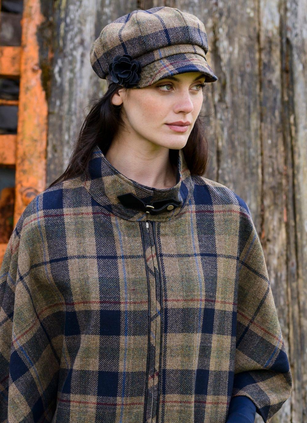 Irish Wool Newsboy Hat Blarney