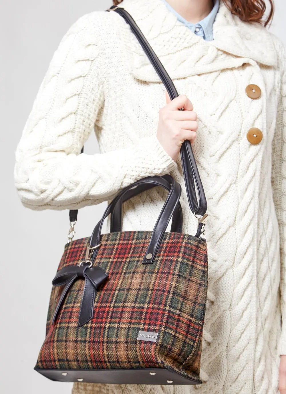 Mucros Niamh Tweed Handbag