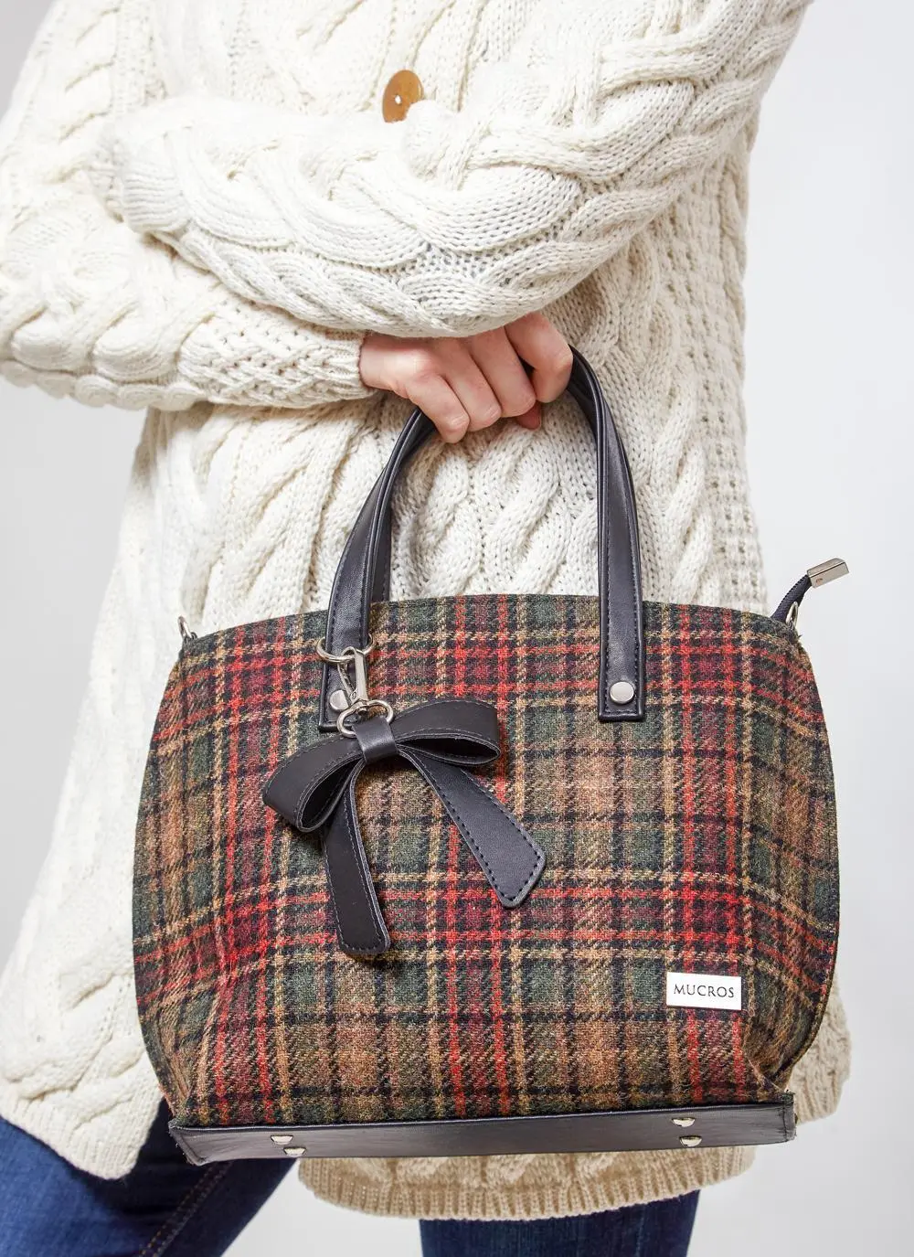 Mucros Niamh Tweed Handbag