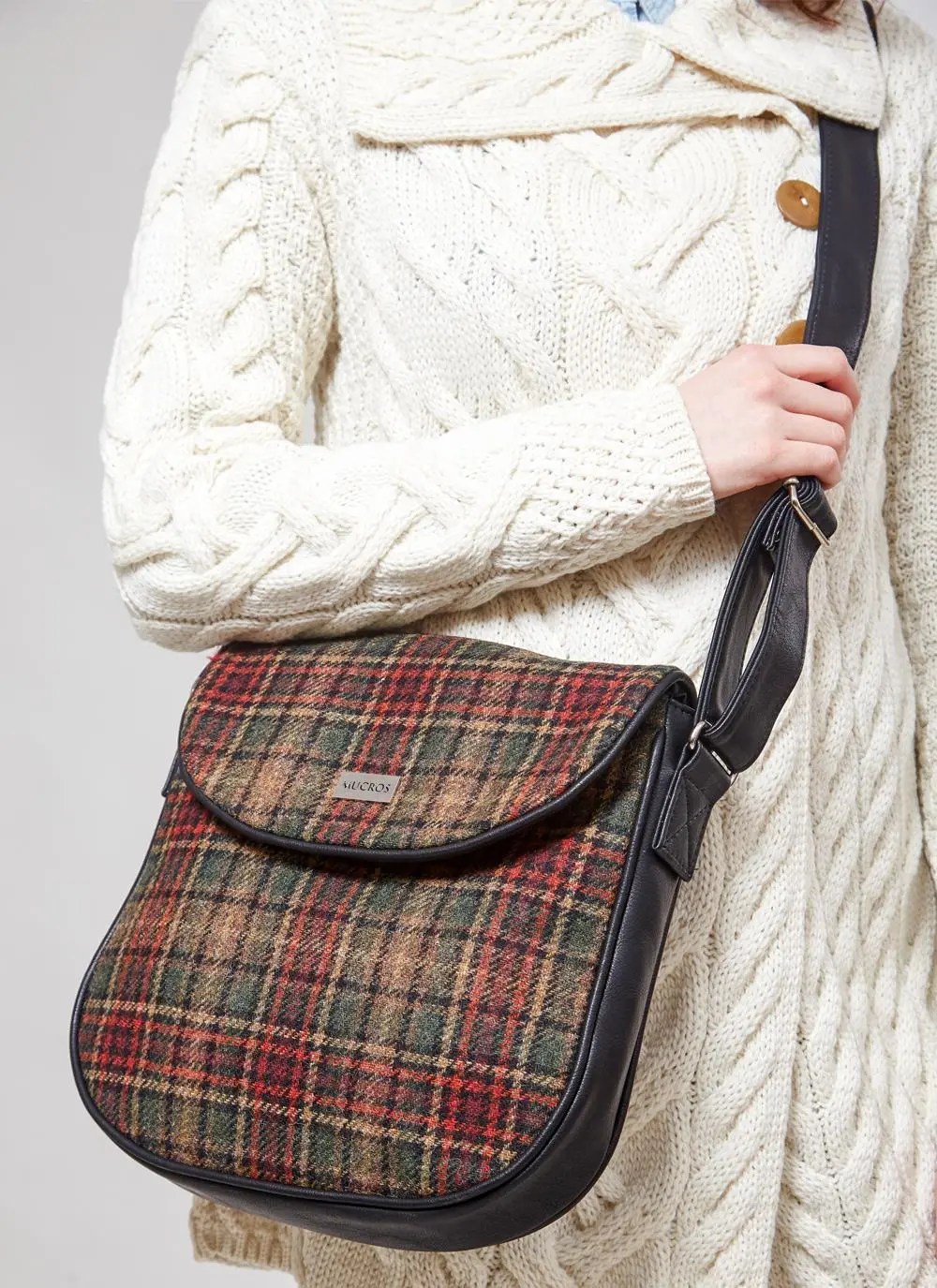 Mucros Orla Tweed Satchel Bag