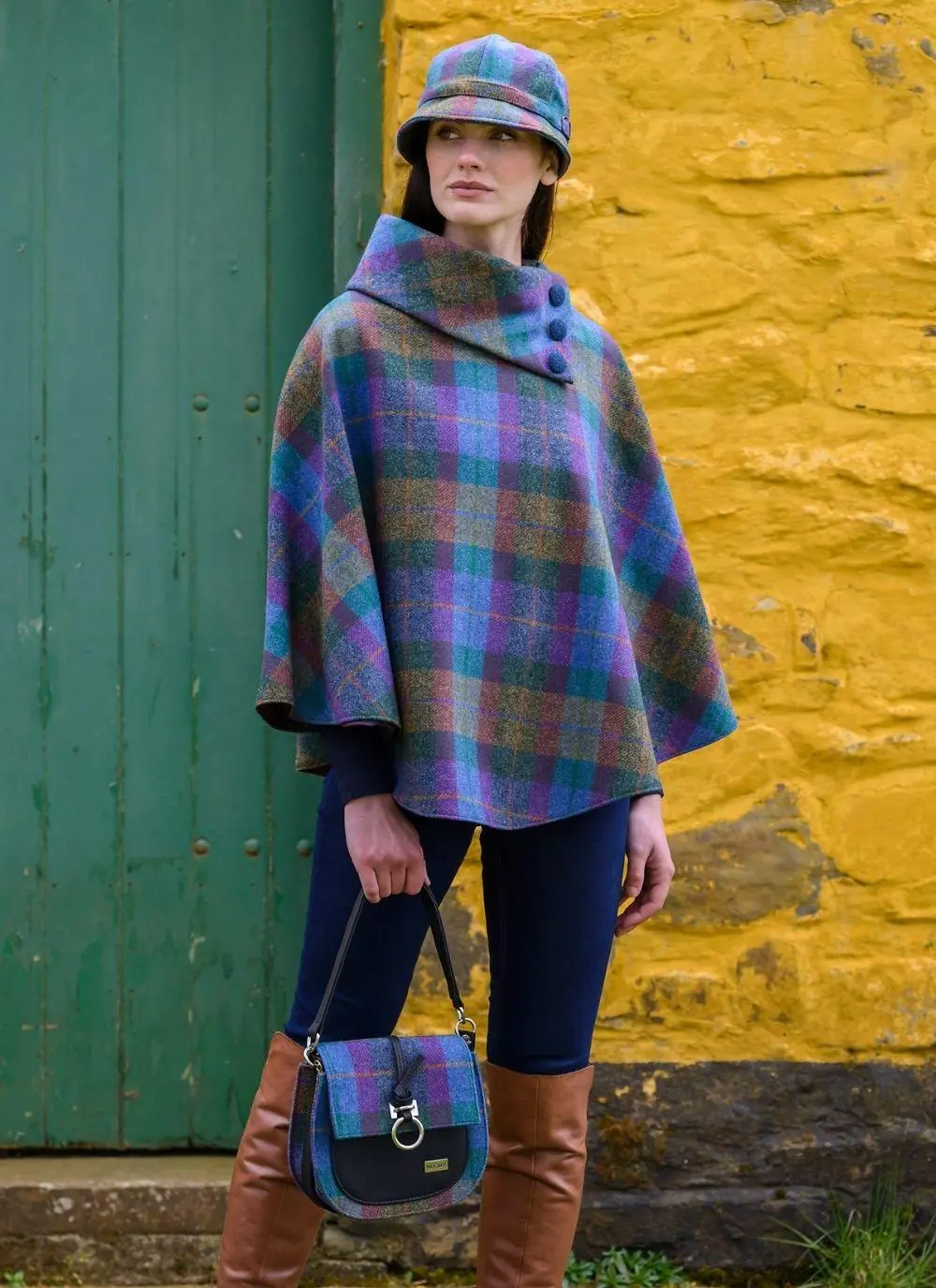Mucros Wool Poncho