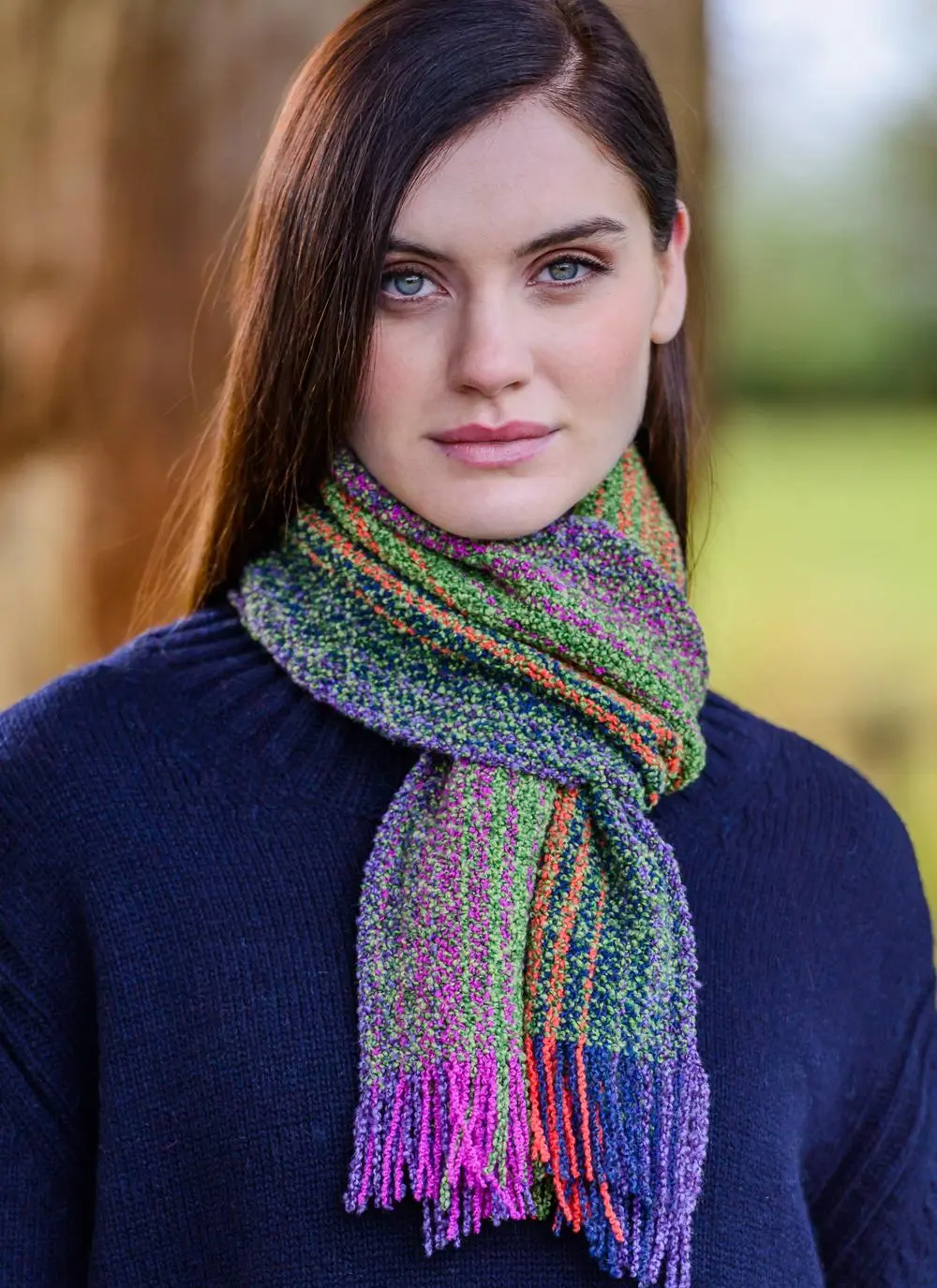 Mucros Wool Cashmere Skellig Scarf
