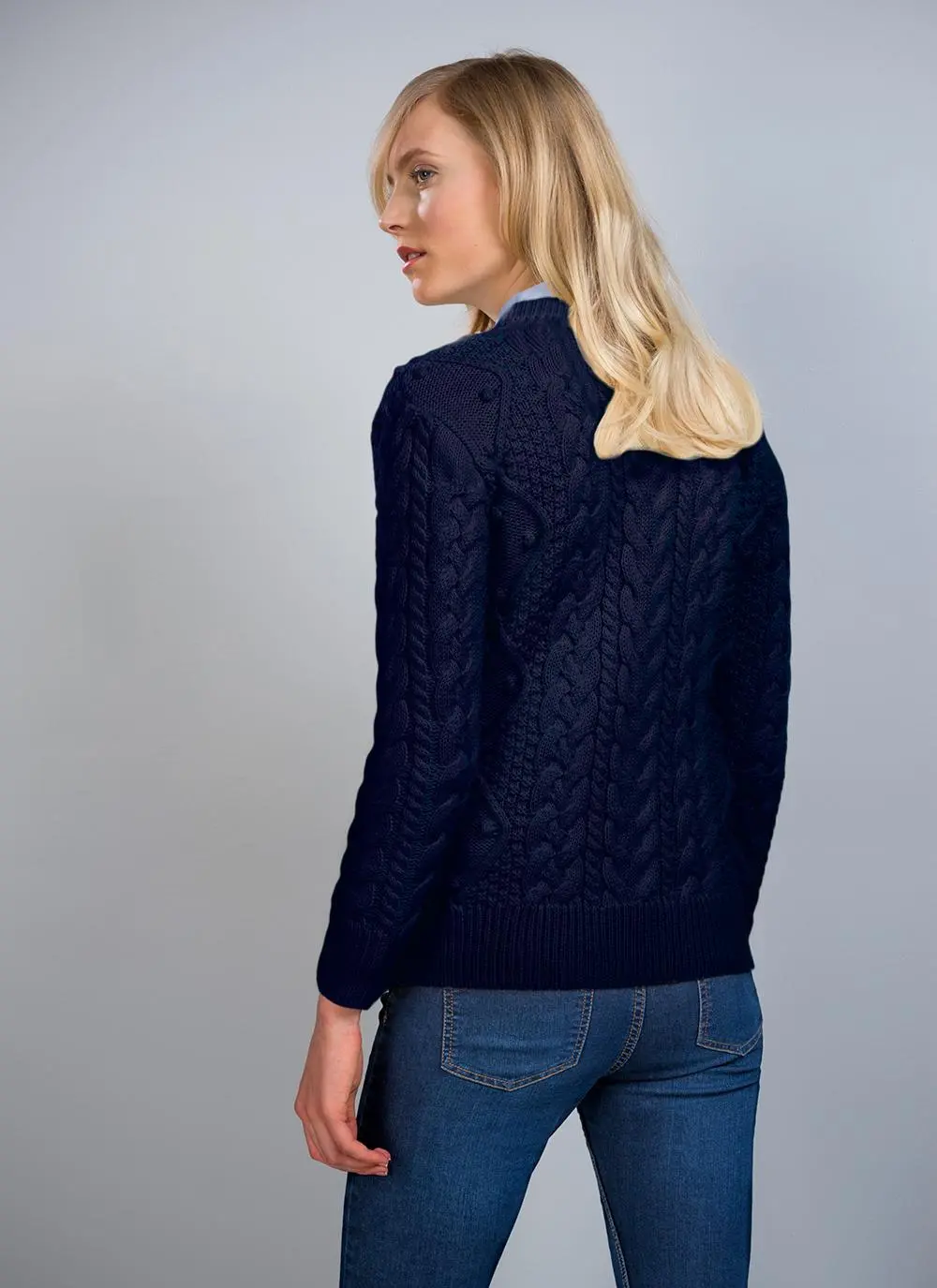 Muireann Aran Crew Neck