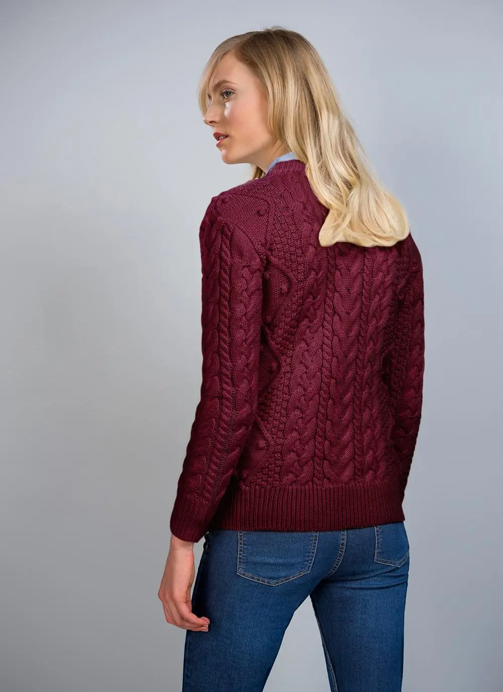 Muireann Aran Crew Neck