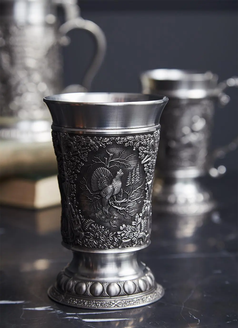 Woodland Scene Ornate Stag Tankard