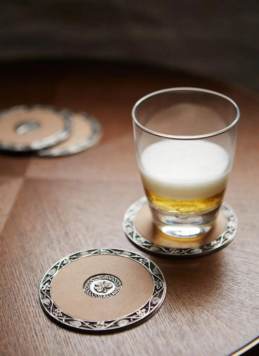 Shamrock Coasters Set Of 2