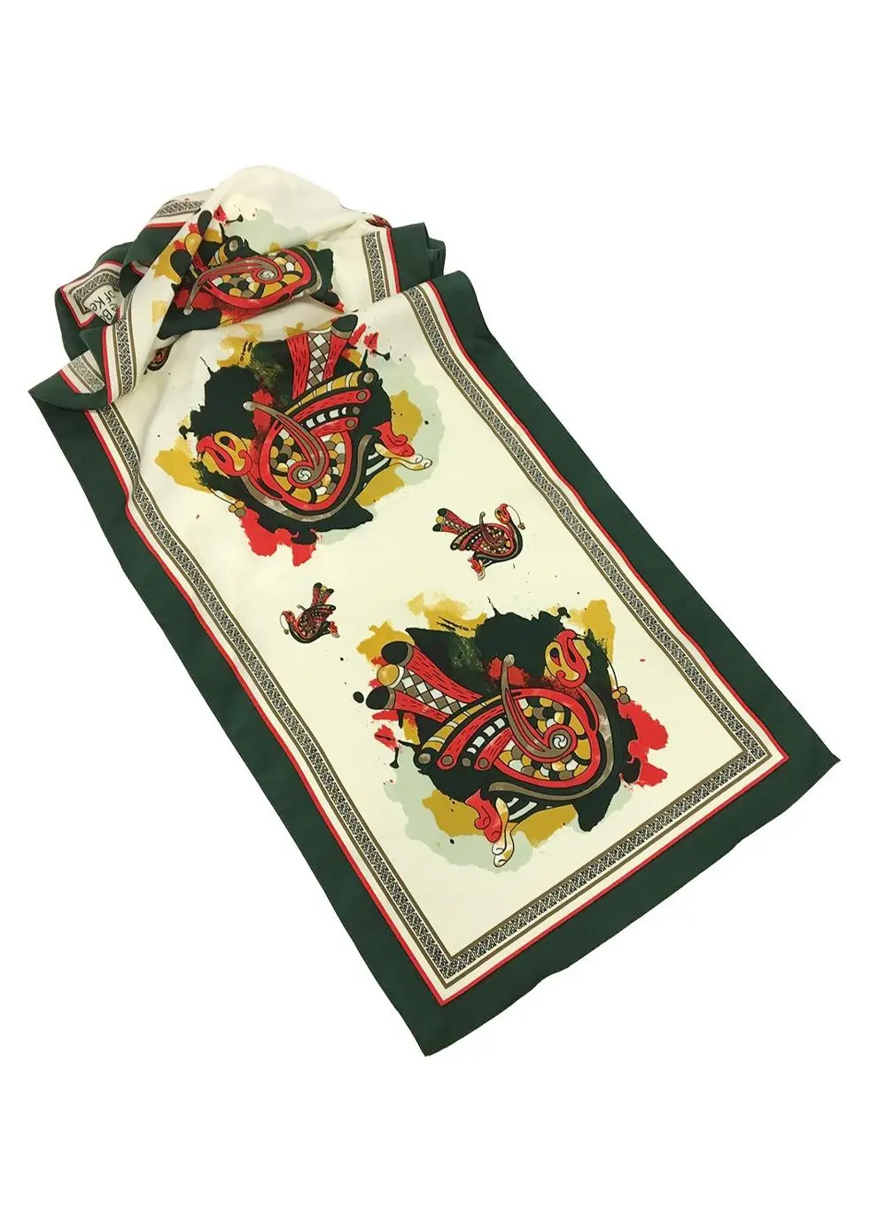 Book of Kells Cream Twill Scarf