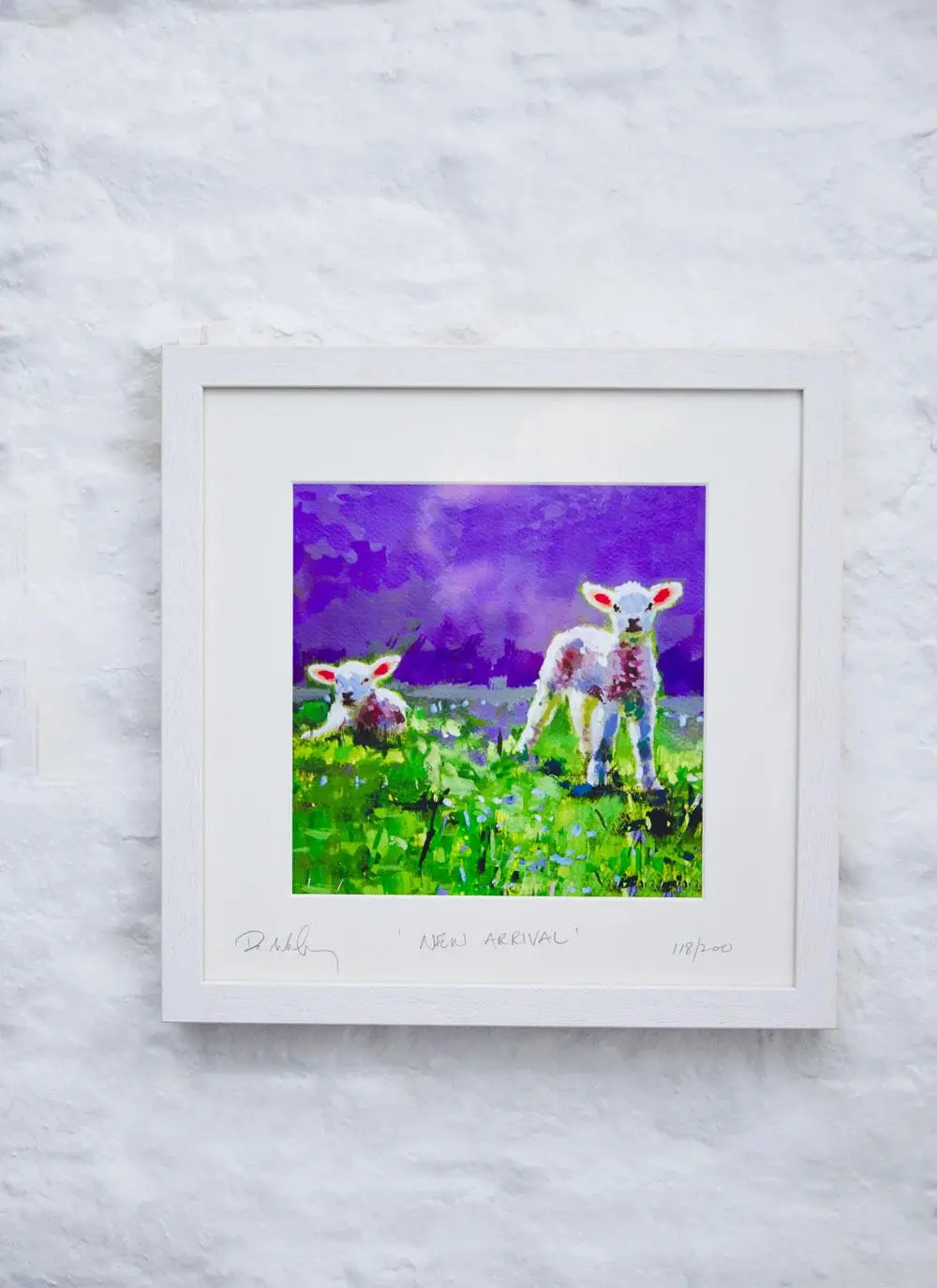 New Arrival Framed Print