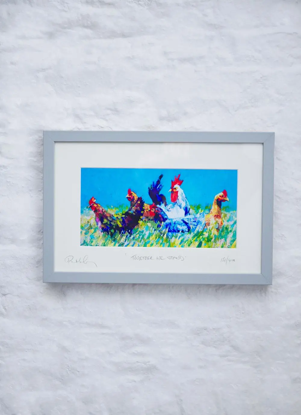 Together We Stand Framed Print