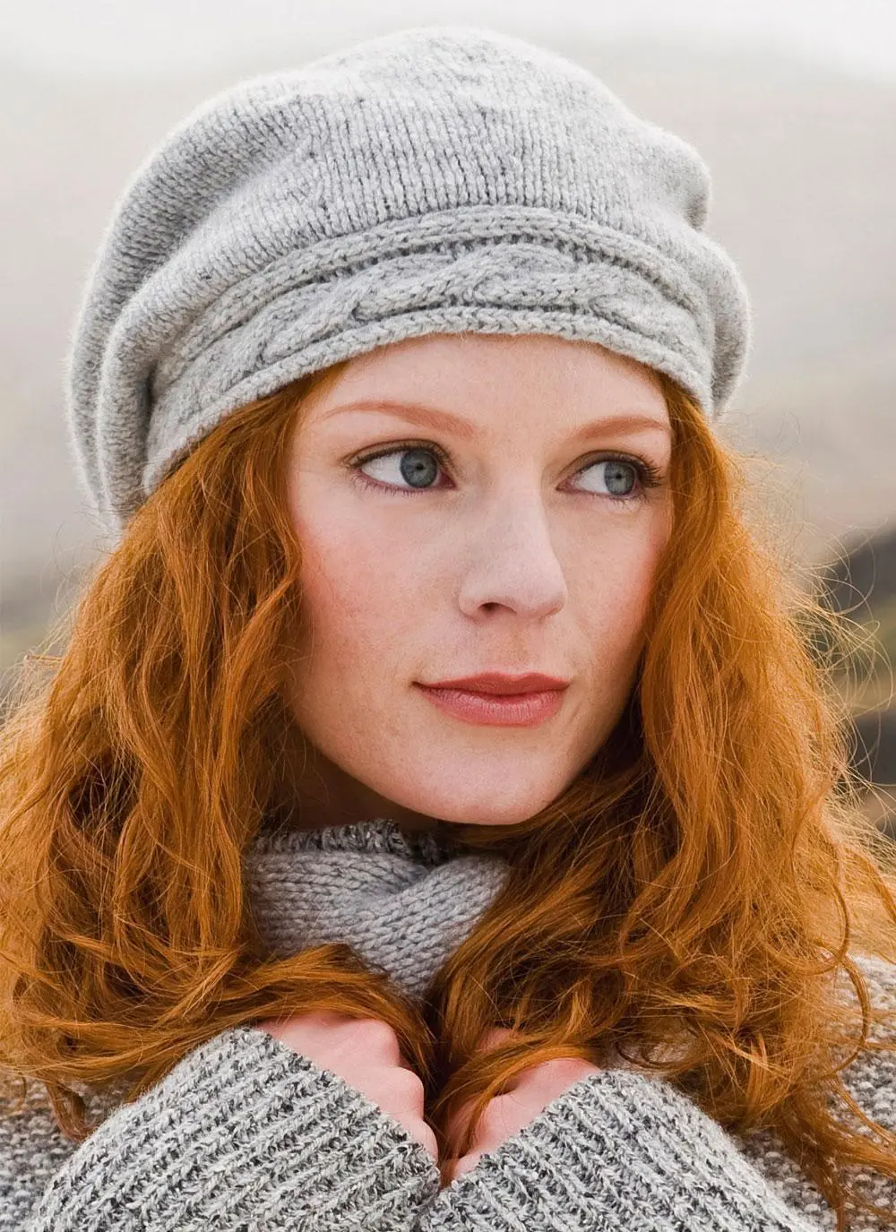 Fisherman Beret Gray