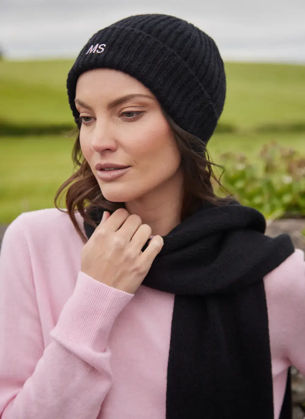 Personalized Cashmere Wool Beanie