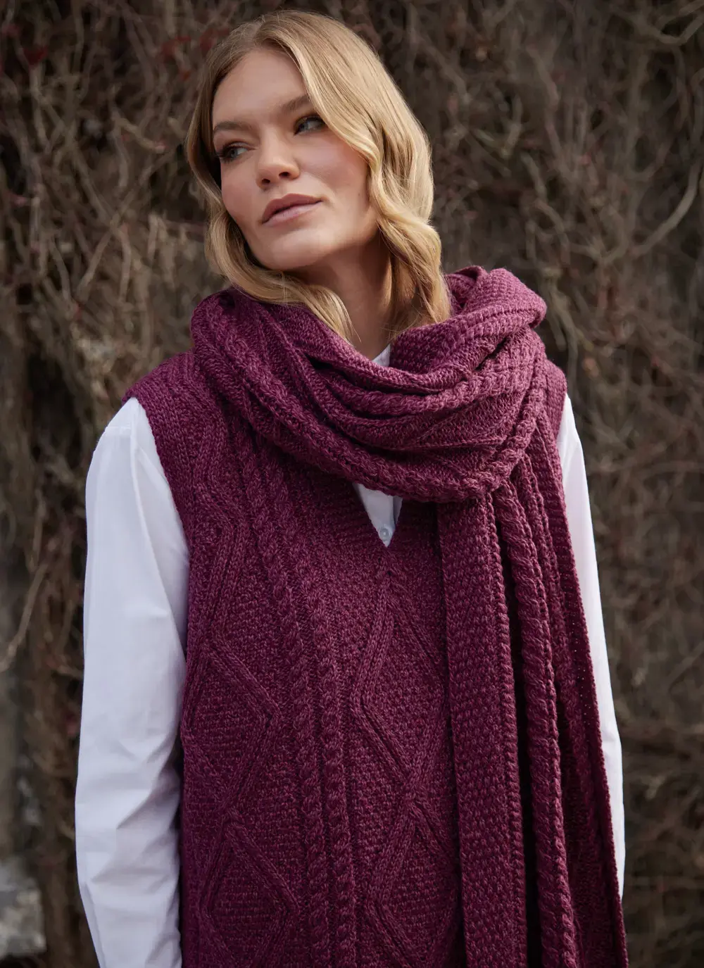 Personalized Tree of Life Scarf
