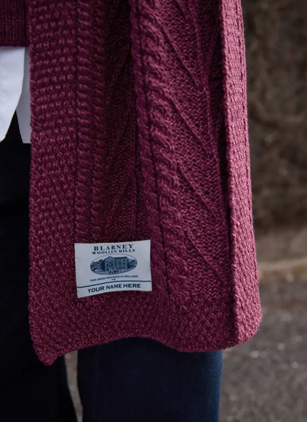 Personalized Tree of Life Scarf