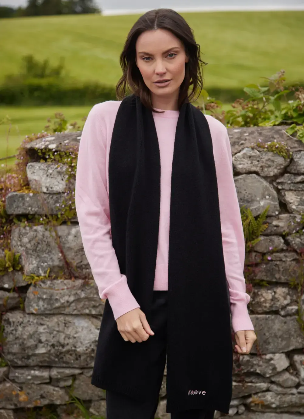 Personalized Wool Cashmere Scarf