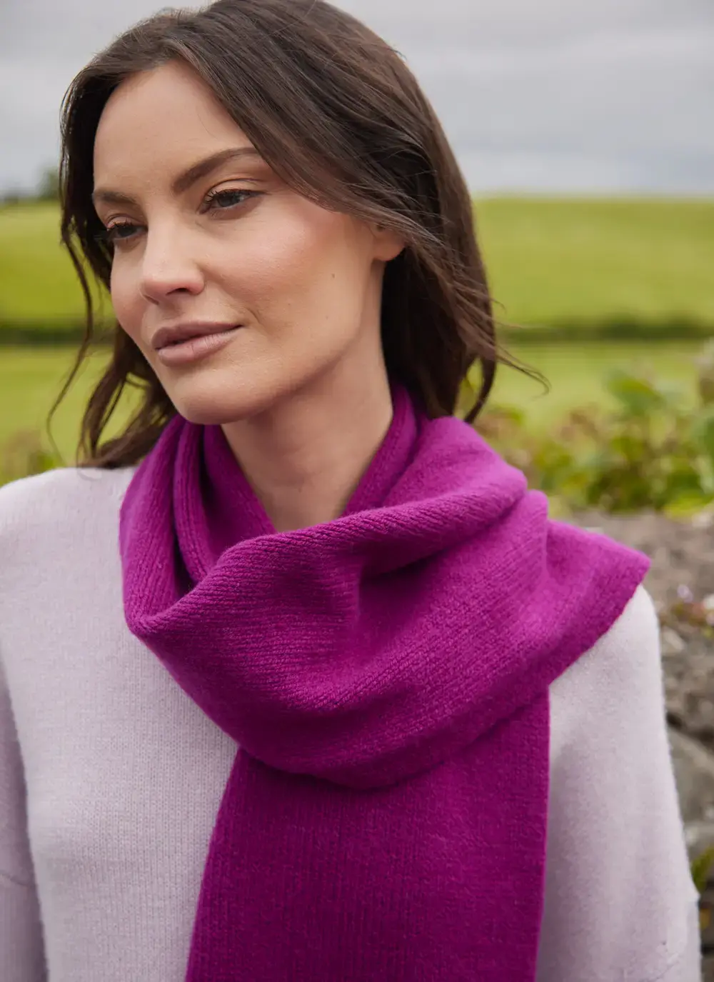 Personalized Wool Cashmere Scarf