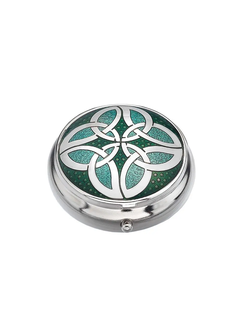 Celtic Knot Circles Pillbox