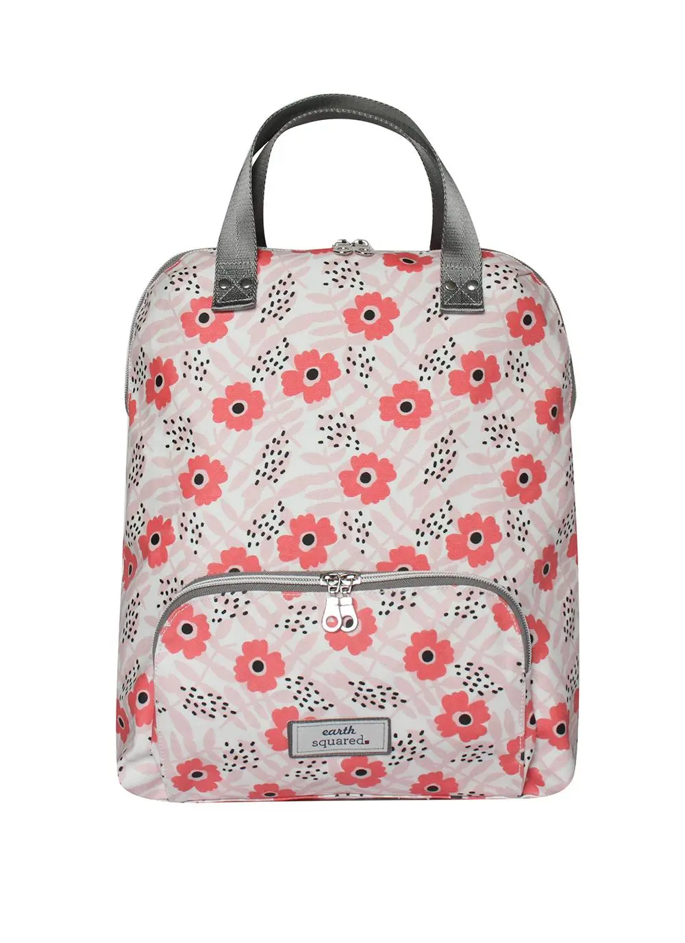 Poppy Pink Oil Cloth Backpack