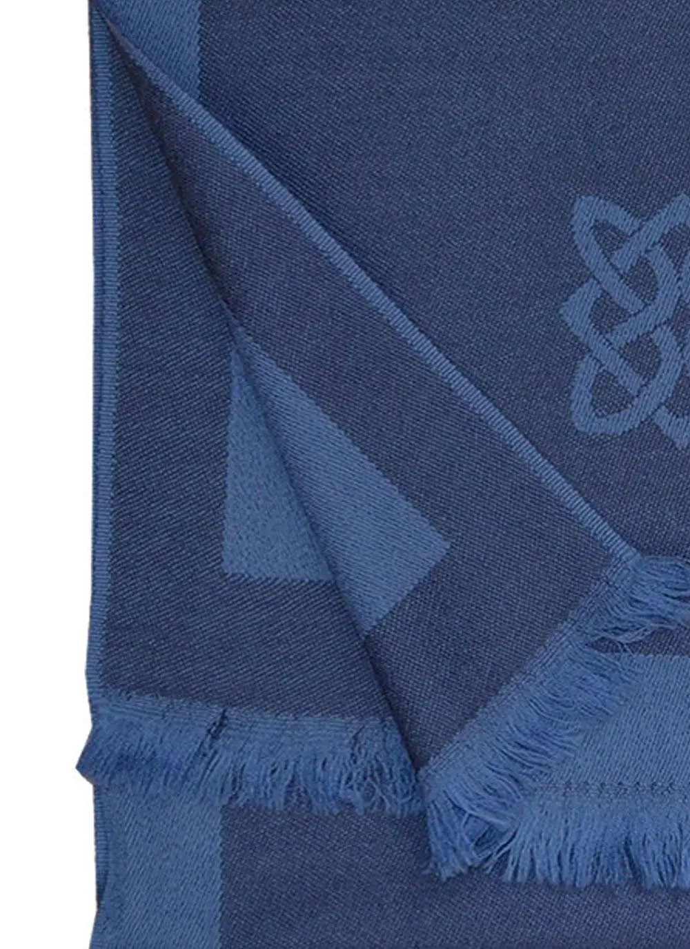100% Pure New Wool Navy Scarf