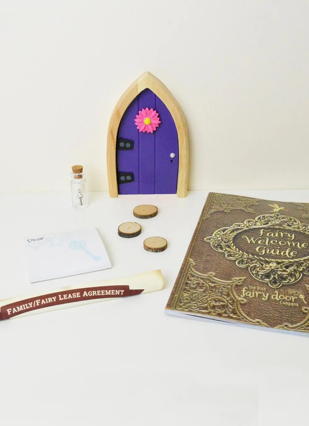 Irish Fairy Door - Purple